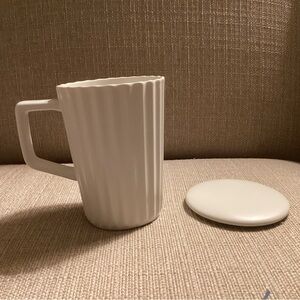 TEAVANA Tea & Coffee Mug Cup 12 oz  and Lid